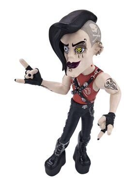 Vintage Bleeding Edge Goths Wormwood Gloom BeGoth Gothic Figurine Skull Tattoo